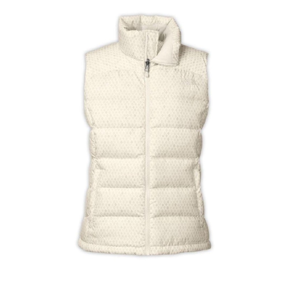 The North Face Nuptse 2 Vest – Women’s M – Ivory – 700 Fill Down – Like New